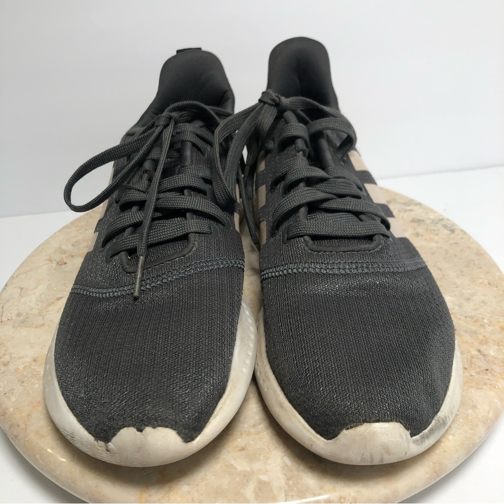 Gray Adidas Cloudfoam Sneakers Women's sz 8 - Picture 2 of 9